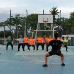 Clase de gimnasia conciente
