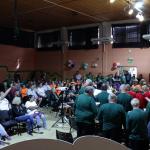 Actuación de coros en teatro