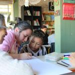 inauguración biblioteca 