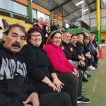 Personas del complejo crece y sacude en un partido de newcom