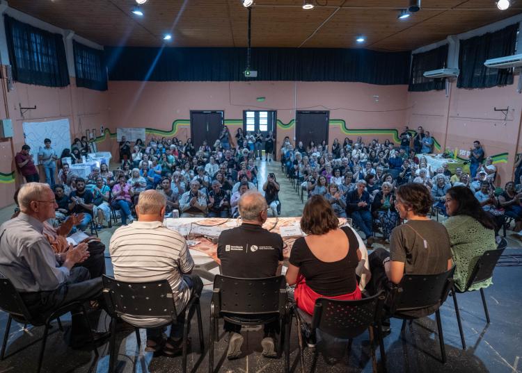 Teatro lleno de público