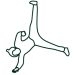 icono de hip hop persona bailando