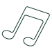 icono de nota musical
